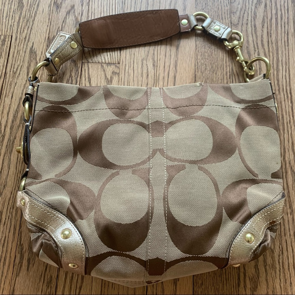 Coach Brown Shoulder Bag